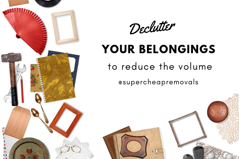 Throw out things you no longer need