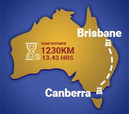 Brisbane to Canberra Removalists
