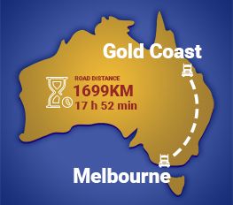 Melbourne to Gold Coast Removalists