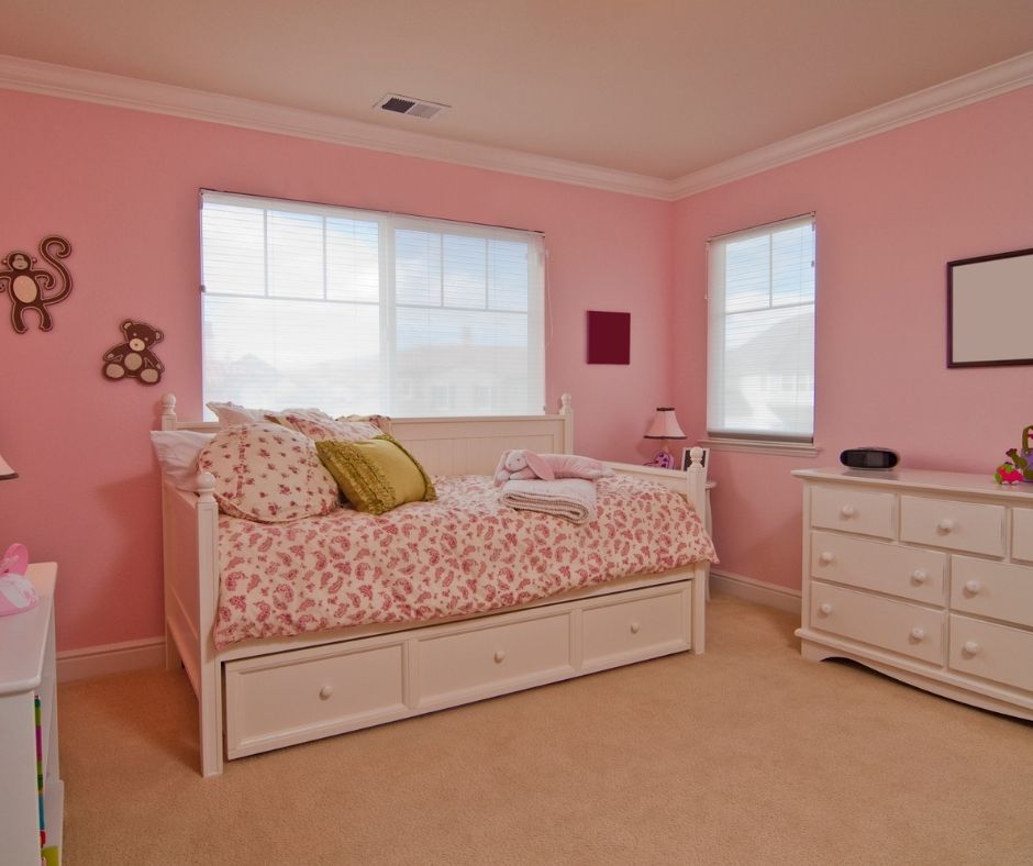 Bubblegum Pink Color Bedroom